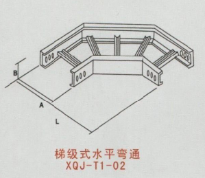 梯級式水平彎通